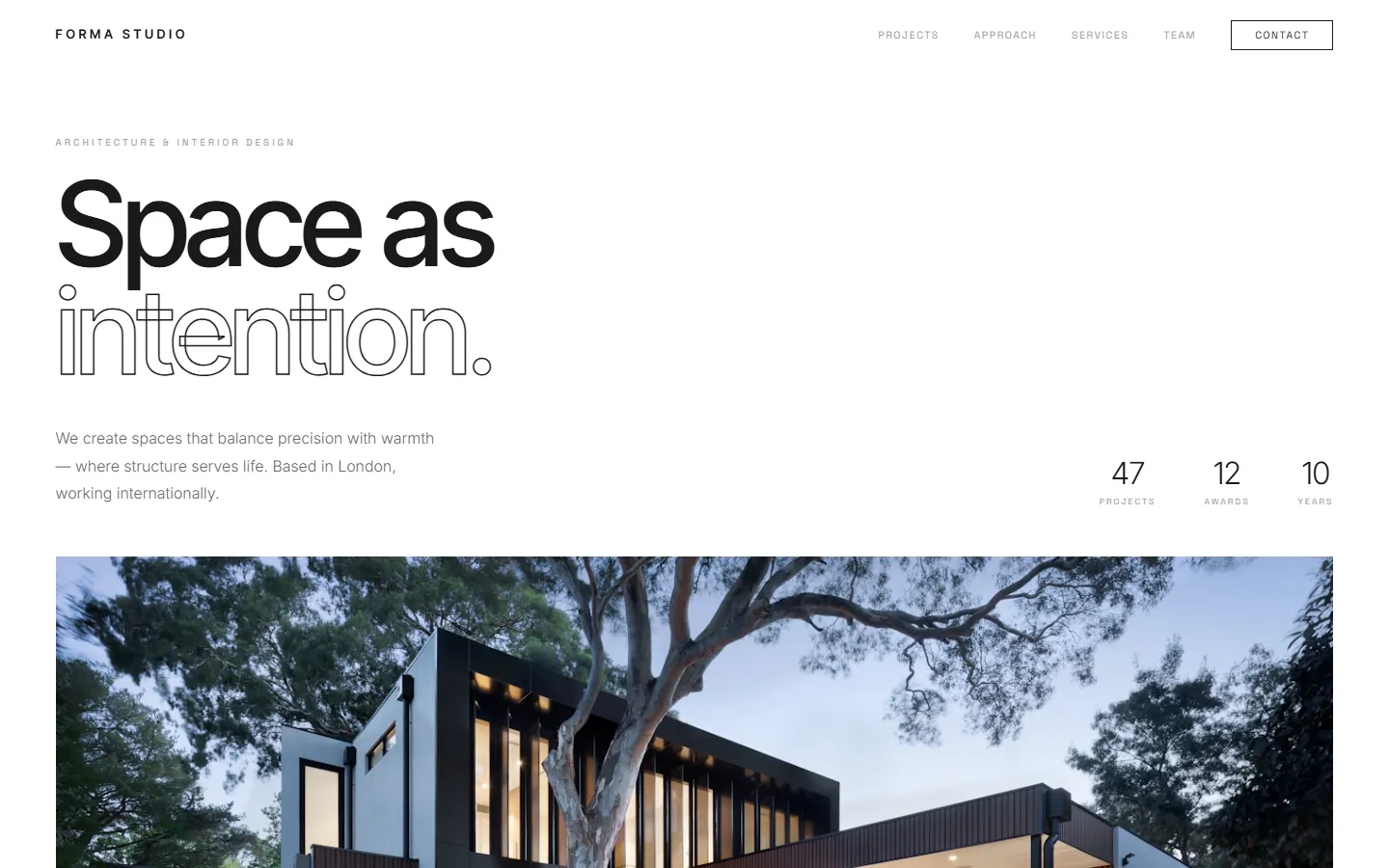 Forma Studio - Desktop